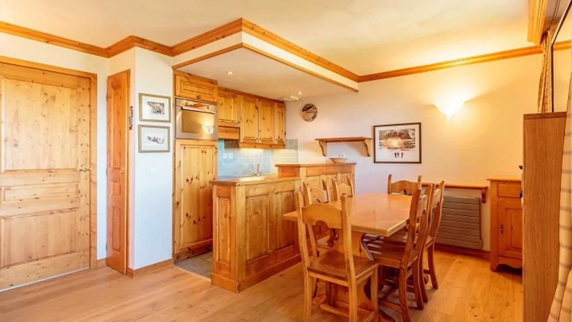 Апартаменты Appartement Cosy 3 Pieces, Piscine, Sauna, Hammam, A 100M Des Pistes, Parking Couvert Inclus - Fr-1-351-28 Ла-Плань Франция