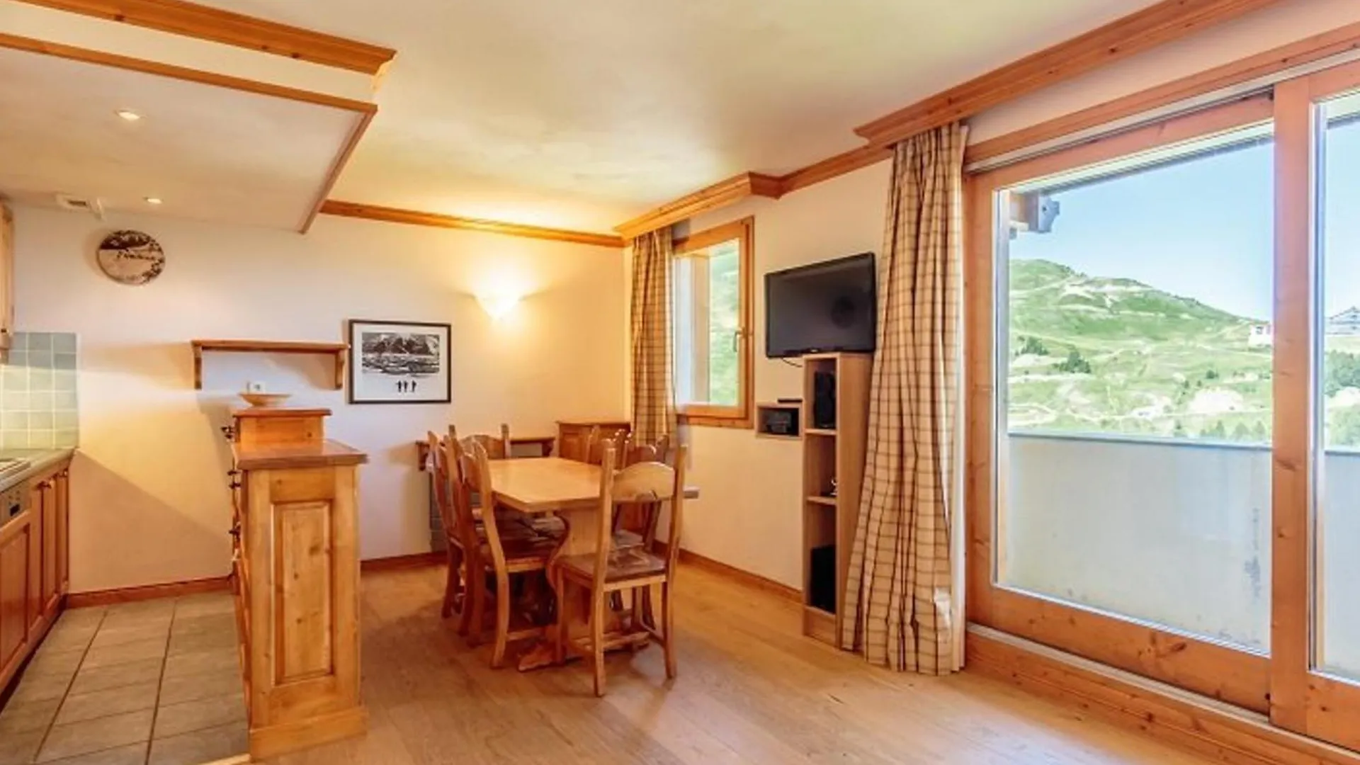 Апартаменты Appartement Cosy 3 Pieces, Piscine, Sauna, Hammam, A 100M Des Pistes, Parking Couvert Inclus - Fr-1-351-28 Ла-Плань